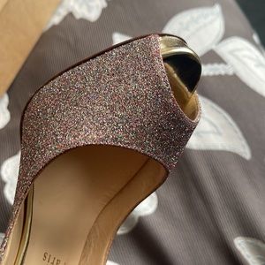Christian Louboutin Glitter 120mm Size 40 heels.